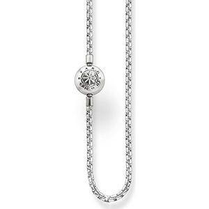 Thomas Sabo Unisex ketting Karma Beads 925 sterling zilver KK0001-001-12, 50,00 cm, Sterling zilver, Geen edelsteen