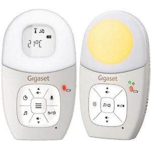 Gigaset - Baby 100 - Audio-babyfoon - Warm Grijs - DECT-technologie - 300 m bereik
