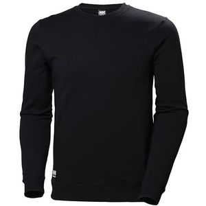Helly-Hansen Classic Sweatshirt voor heren, 990 zwart, 2XL, 990 zwart, XXL