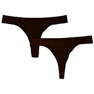 Capezio Seamless Tanga Dames 3691W Zwart Maat S