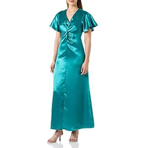 Vila Dames Visittas V-hals S/S Maxi Dress-Noos jurk, Alhambra, 38