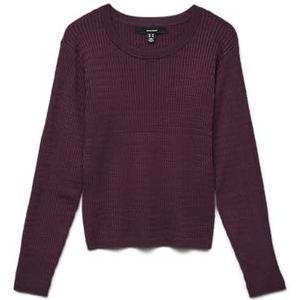 VERO MODA Trui 'VMSILJE'  wijnrood