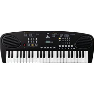 EKO Keyboards Okey toetsenbord met 49 toetsen, 49 toetsen, digitaal toetsenbord, draagbaar, 49 toetsen, Mini 4 octaven, 129 geluiden, 100 stijlen, compact en licht, ideaal voor de middelbare school,