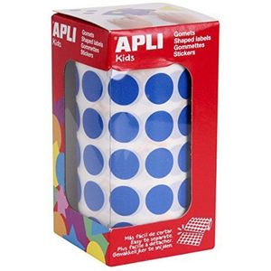 APLI Kids rond - 15 mm redonda blauw