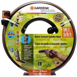 Gardena 39000 50-voet 5/8-inch Comfort Heavy Duty tuinslang