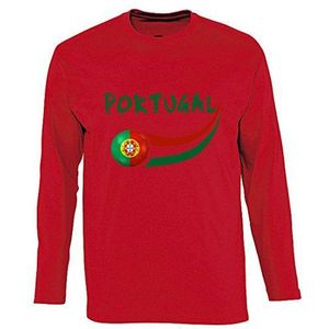 Supportershop t-shirt Portugal L/S heren