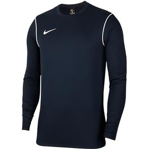 Nike Uniseks-Kind Top Met Lange Mouwen Y Nk Df Park20 Crew Top, Obsidiaan/Wit/Wit, BV6901-451, S