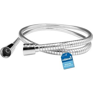 kör4u Doucheslang (Chromflex) 1,25 m lengte | zeslaags design kunststof slang knikvast en gemakkelijk schoon te maken | Made in Germany