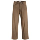 JACK & JONES JEANS INTELLIGENCE - JJIALEX - Baggy Jeans - Bruin - Denim