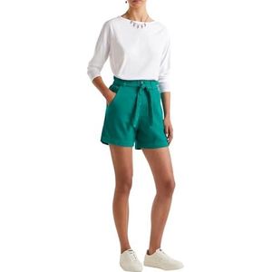 United Colors of Benetton Shorts voor dames, Groen, 38 NL