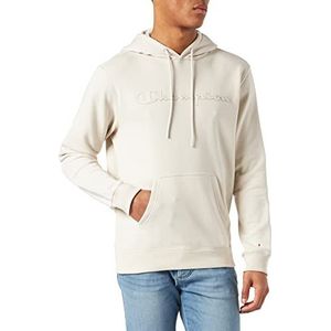 Champion American Classics Big Logo capuchontrui voor heren, wit (taupe), L