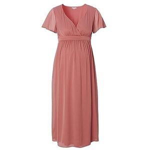 Noppies Amelie Maxi Dress Ss jurk voor dames, Burlwood - N143, M