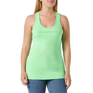 Replay Dames W3989H dragershirt/cami shirt, 311 groen fluo, M, 311 Green Fluo., M