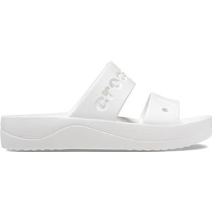 Crocs - Baya Platform - Sandalen - Wit - 3,1 cm Hoogte