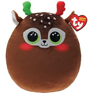 Ty UK Ltd Minx Rendier Squish a Boo 14 inch Kerstmis 2022 Beanie Baby Zachte Pluche Speelgoed Collectible Knuffel Teddy