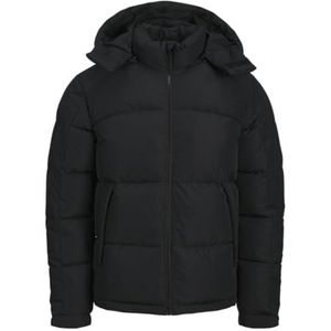 JACK&JONES JCOAERO Puffer SN Bufferjas voor heren, zwart, XXL, zwart, XXL