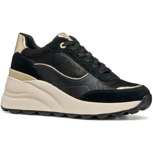 Geox - Spherica EC13 - Sneakers - Licht Goud en Beige - Dames