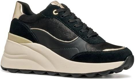 Geox - Spherica EC13 - Sneakers - Licht Goud en Beige - Dames