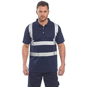 Iona - Poloshirt - Navy - Vochtafdrijvend - Ademend - Knoopsluiting