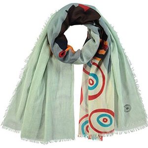 Barts Chance Scarf damessjaal, Multicolore (Blu/Nero), Eén maat