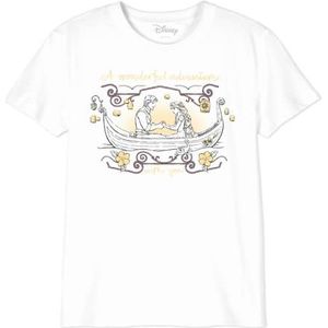 Disney T-shirt voor meisjes, Wit, 10 Jaar