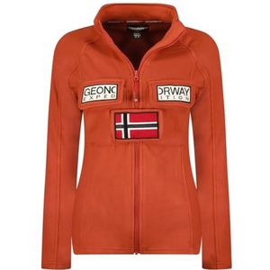 Geographical Norway Tantouna_Lady Fleece voor dames, Roest., L
