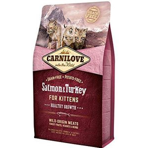 Carnilove salmon/turkey kittens kattenvoer 2 KG