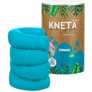 KNETÄ XXL papieren doos (1.000 g) - veganistische speelklei voor kinderen vanaf 1 jaar I Made in Germany (turquoise)