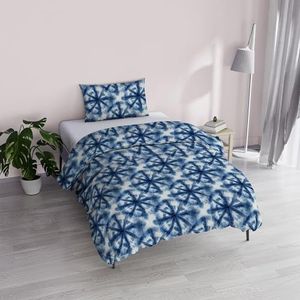 Italian Bed Linen ""Fantasy"" dekbedovertrek, bedrukt microvezel, batik, eenpersoons