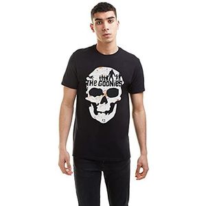 The Goonies Skull T-shirt voor heren, Zwart, L
