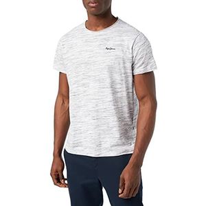 Pepe Jeans T-shirt voor heren, Wit, One Size/XS
