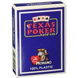 Modiano Speelkaarten 545 - Poker TexasHoldEm 2 index blauw