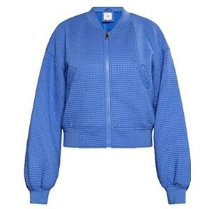 LIBBI Dames blouson jack sweatshirt, koningsblauw, XL