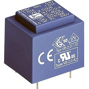Block VB 2,0/1/15 transformator voor printplaten 1x 230V 1x 15V AC 2VA 133mA