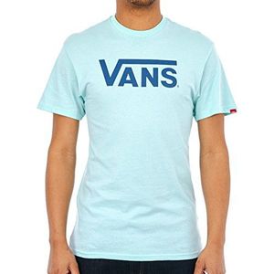 Vans Klassiek T-shirt voor heren, Groen (Mint/Blauwe as), L