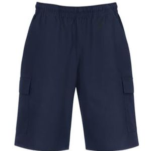 Trigema Cargo-bermuda voor heren van 100% katoen, blauw (navy 046), M