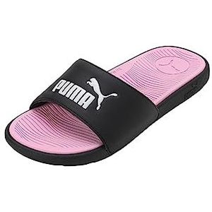 PUMA Cool Cat 2.0 - Damessandalen - Zwart - Kunstleer - Slip-on Constructie