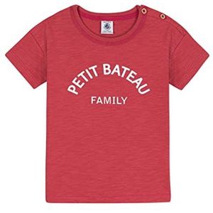 Petit Bateau T-shirt voor jongens, A06XQ, roze, 5 A, 5 jaar, Roze, 5 Jaren