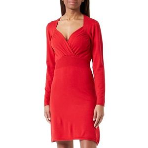 NALLY Gebreide damesjurk 11019458-NA02, rood, M/L, rood, M/L