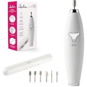 Manicure- en Pedicureset - 6 Accessoires - Magnetisch - USB Oplaadbaar