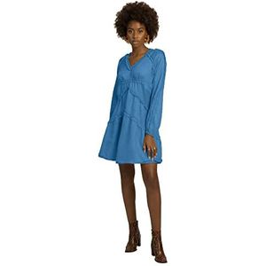 Mint & Mia Damesjurk Briony jurk, middelblauw, normaal