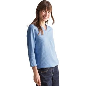 Gestreept shirt, Fresh Light Blue, S