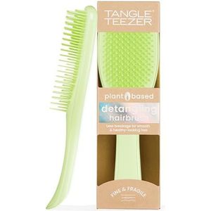 Tangle Teezer Plantaardige ultieme ontklitterborstel, borstel voor droog en nat haar, elimineert knopen en vermindert breuk voor kleurbehandelde, fijne en breekbare haartypes, matcha groen