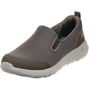 Skechers Go Walk Max Clinched Dubbele Gebreide Wandelschoen Sport Kaki 42,5 EU X-Larga, Kaki 42,5 EU, Kaki, 42.5 EU X-Bred