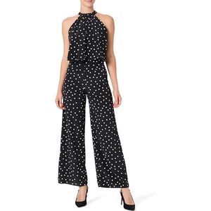 Naf Naf Poppy D1 dames, zwart/wit gestippeld, 32