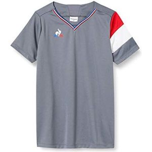 Le Coq Sportif Nr. 5 shirt Match Premium SS kinderen cast T-shirt, dames, castelrok, 14 A