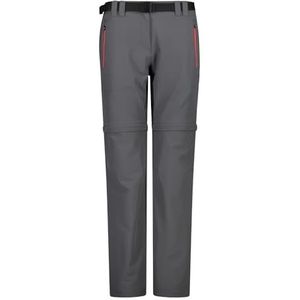 CMP - Zip Off broek voor dames, grijs-campari, 46