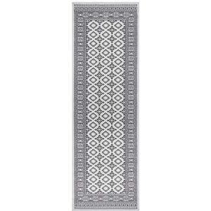 Klassiek vloerkleed Sao Buchara - grijs 80x250 cm