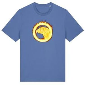 COMPAGNIE DE CALIFORNIE T-shirt voor kinderen, 8 jaar, hemelsblauw, casual, Blauw, 8 Jaren