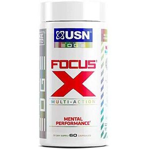 USN Focus X Nootropische Cognitieve Ondersteuning 60 Caps, 70 g